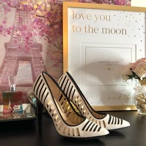 GX by Gwen Stefani Addie WHTMAT Pointed Heels -NWT